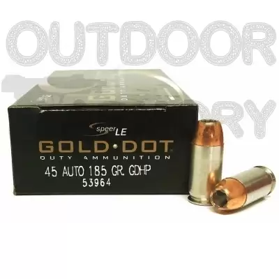 CCI Speer LE Gold Dot G2 Ammo 9mm 147gr JHP – Box Of 50