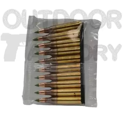 IMI Ammunition 5.56x45mm NATO 62 Grain M855 SS109 Penetrator Full Metal Jacket (FMJ) Boat Tail (BT) Ammo Can of 1000 (100 Sealed 10-Round Clips)