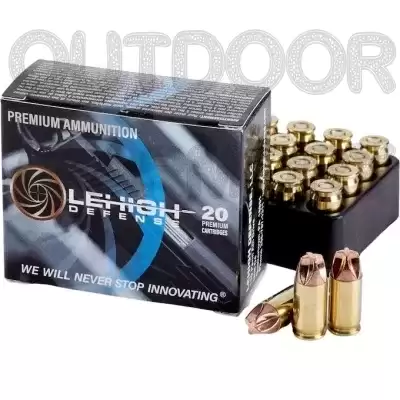 Lehigh Defense XD Ammunition 380 ACP 68 Grain Xtreme Defense Lead Free Box of 20