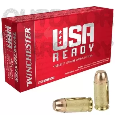 Winchester USA Ready Ammo 45 ACP 230 GR – Case, 500 Rounds