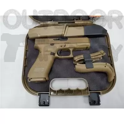 Glock 19X 9mm Bronze Nitron Color with Three 10-Round Mags