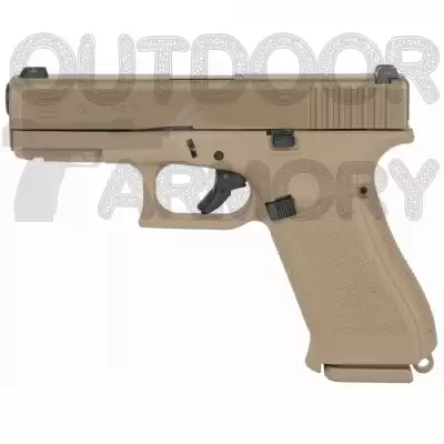Glock 19X 9mm Bronze Nitron Color with Three 10-Round Mags