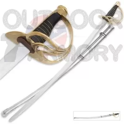 1860 Saber American Cavalry Sword WG-8665BK - Swords