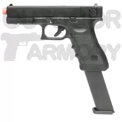  VFC Glock G18 Gen3 Gas Blowback Airsoft Pistol w/ Extended Magazine, Black