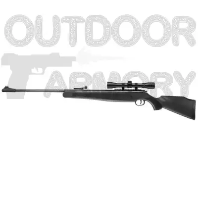 UMAREX Ruger Air Magnum .22 Air Rifle w/ Scope, Black