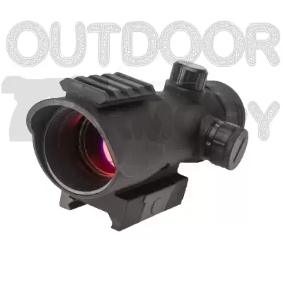 Valken Tactical 30mm Illuminated Red Dot Optic, Black